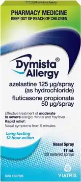 Amcal Pharmacies Dymista Allergy Nasal Spray 17mL offer
