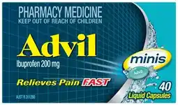 Amcal Pharmacies Advil Minis 40 Liquid Capsules offer