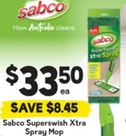 Drakes Sabco Superswish Xtra Spray Mop offer