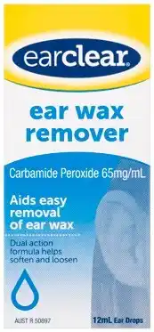 Amcal Pharmacies EarClear Ear Wax Remover 12mL offer