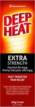 Amcal Pharmacies Deep Heat Extra Strength Cream 100g offer