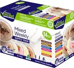 Amcal Pharmacies Medical Vita Diet Mixed Sachets 14 Pack offer