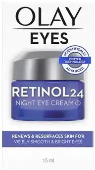 Amcal Pharmacies Olay Regenerist Retinol 24 Night Eye Cream 15mL offer