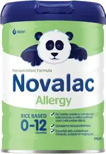 Amcal Pharmacies Novalac Allergy Infant Formula 800g offer