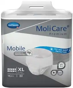 Amcal Pharmacies MoliCare Premium Mobile 10D Extra Large 14 Pack offer