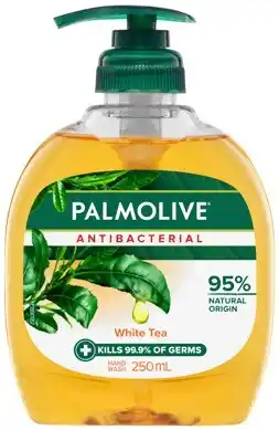 Amcal Pharmacies Palmolive Antibacterial Liquid Hand Wash 250mL offer