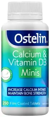 Amcal Pharmacies Ostelin Calcium & Vitamin D3 Minis 250 Tablets offer