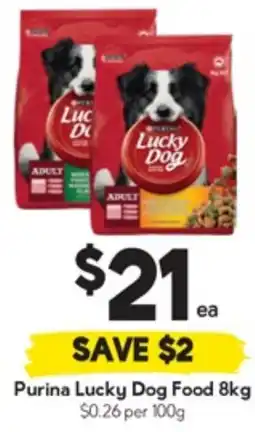 Drakes Purina Lucky Dog Food offer