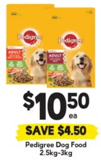 Drakes Pedigree Dog Food offer