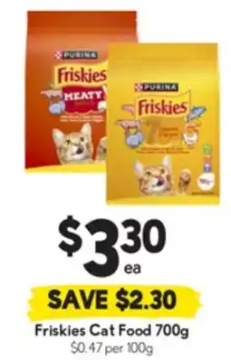 Drakes Friskies Cat Food offer