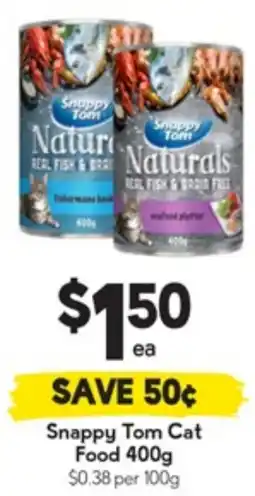 Drakes Snappy Tom Cat Food offer
