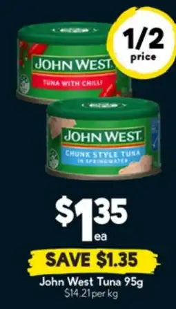 Drakes John West Tuna offer
