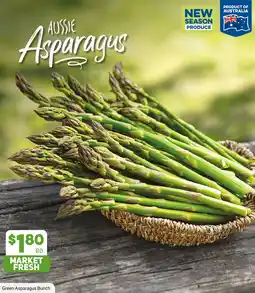 Foodland Green Asparagus Bunch offer