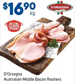 Foodland D'Orsogna Australian Middle Bacon Rashers offer