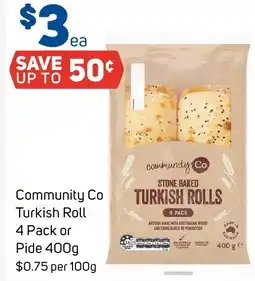 Foodland Community Co Turkish Roll offer