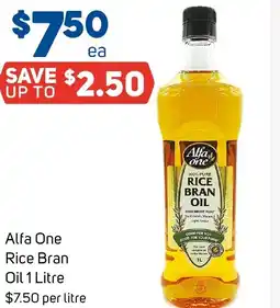 Foodland Alfa One Rice Bran Oil offer