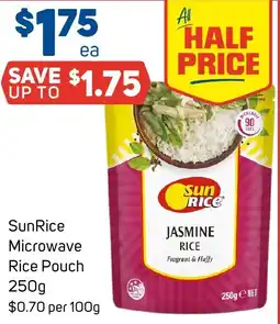Foodland SunRice Microwave Rice Pouch offer