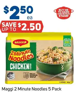 Foodland Maggi 2 Minute Noodles offer