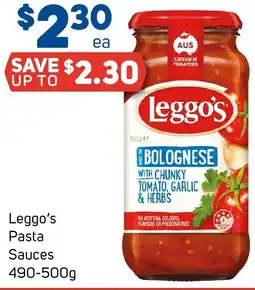 Foodland Leggo's Pasta Sauces offer