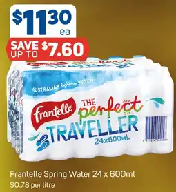 Foodland Frantelle Spring Water offer