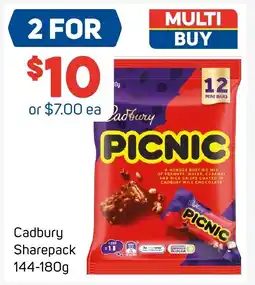 Foodland Cadbury Sharepack offer