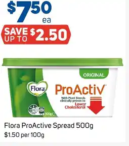 Foodland Flora ProActive Spread offer