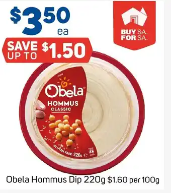 Foodland Obela Hommus Dip offer