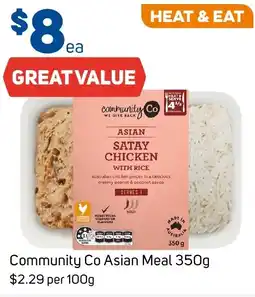 Foodland Community Co Asian Meal offer