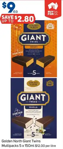 Foodland Golden North Giant Twins Multipacks offer