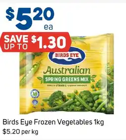 Foodland Birds Eye Frozen Vegetables offer