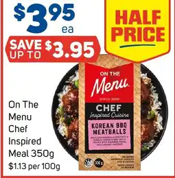 Foodland On The Menu Chef Inspired Meal offer
