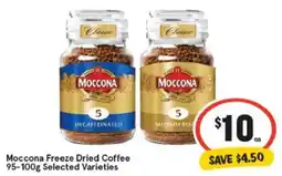 IGA Moccona Freeze Dried Coffee Selected Varieties offer