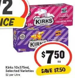 IGA Kirks Selected Varieties offer