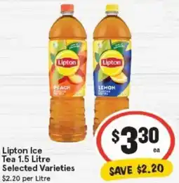 IGA Lipton Ice Tea Selected Varieties offer