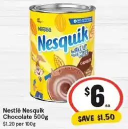 IGA Nestlé Nesquik Chocolate offer