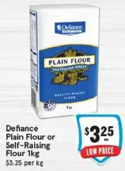 IGA Defiance Plain Flour or Self-Raising Flour offer