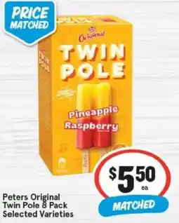 IGA Peters Original Twin Pole Selected Varieties offer