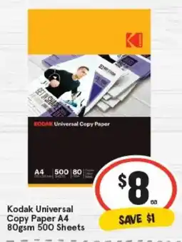 IGA Kodak Universal Copy Paper A4 offer