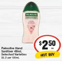 IGA Palmolive Hand Sanitiser Selected Varieties offer