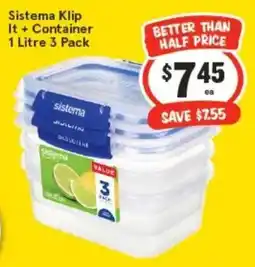 IGA Sistema Klip It + Container offer