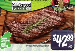 Foodworks WA Grass-Fed Porterhouse Steak offer
