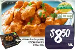 Foodworks Mt Barker Free Range Chicken Meals offer