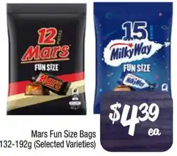 Foodworks Mars Fun Size Bags offer
