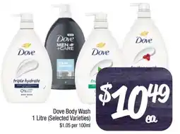 Foodworks Dove Body Wash offer