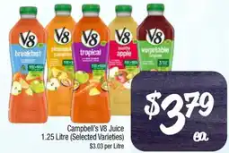 Foodworks Campbell's V8 Juice offer