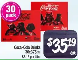 Foodworks Coca-Cola Drinks offer