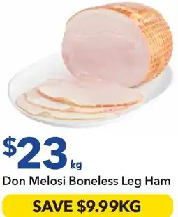 Ritchies Don Melosi Boneless Leg Ham offer