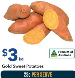 Ritchies Gold Sweet Potatoes offer