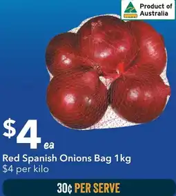 Ritchies Red Spanish Onions Bag offer