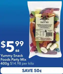 Ritchies Yummy Snack Foods Party Mix offer